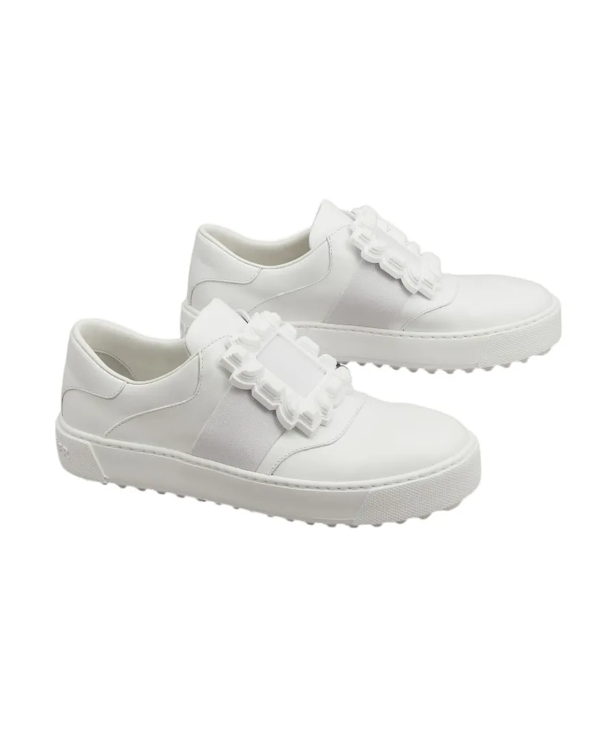 Very Vivier Rubber Buckle Sneakers