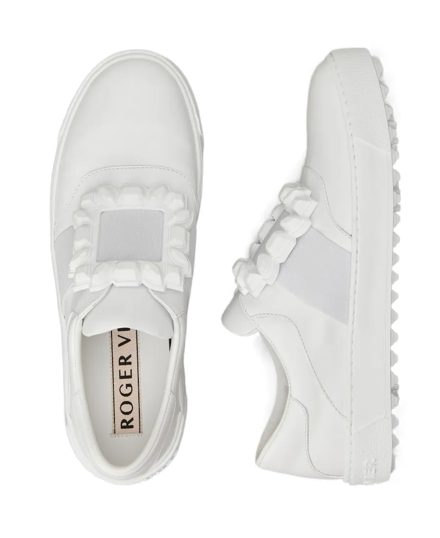 Very Vivier Rubber Buckle Sneakers