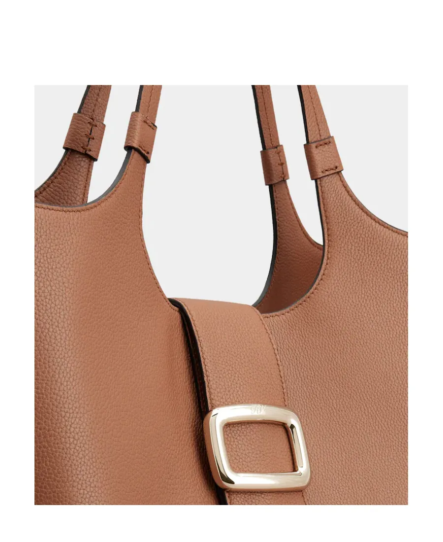 Buckle Detailed Tote Bag