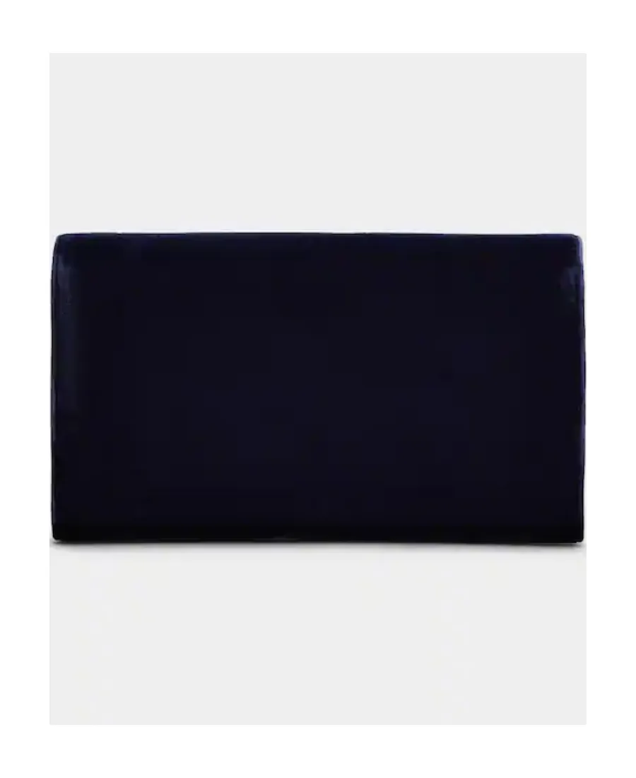 Flower Strass Buckle Clutch Bag