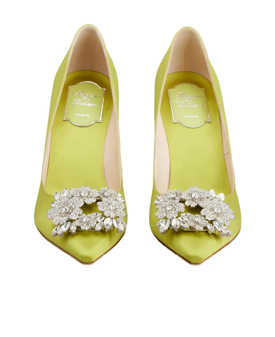 Rv Bouquet Strass Buckle Pumps