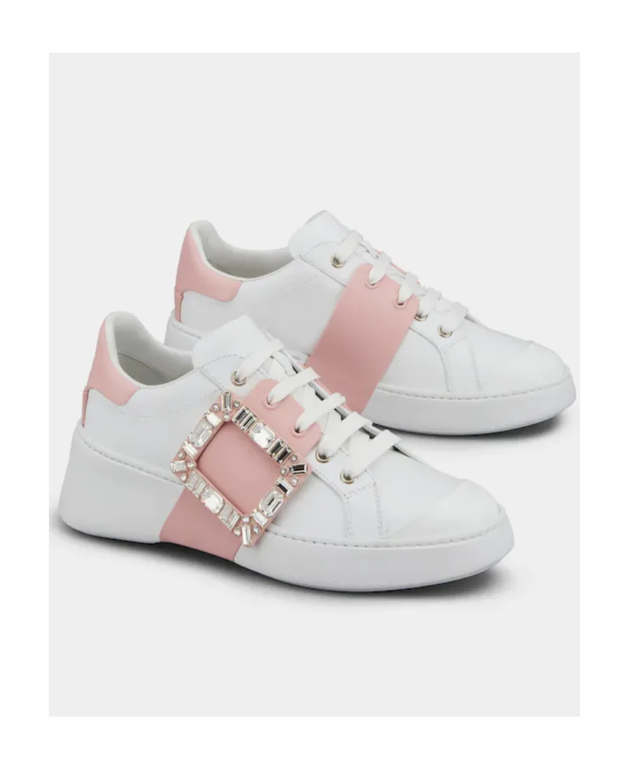 Viv' Skate Strass Buckle Sneakers