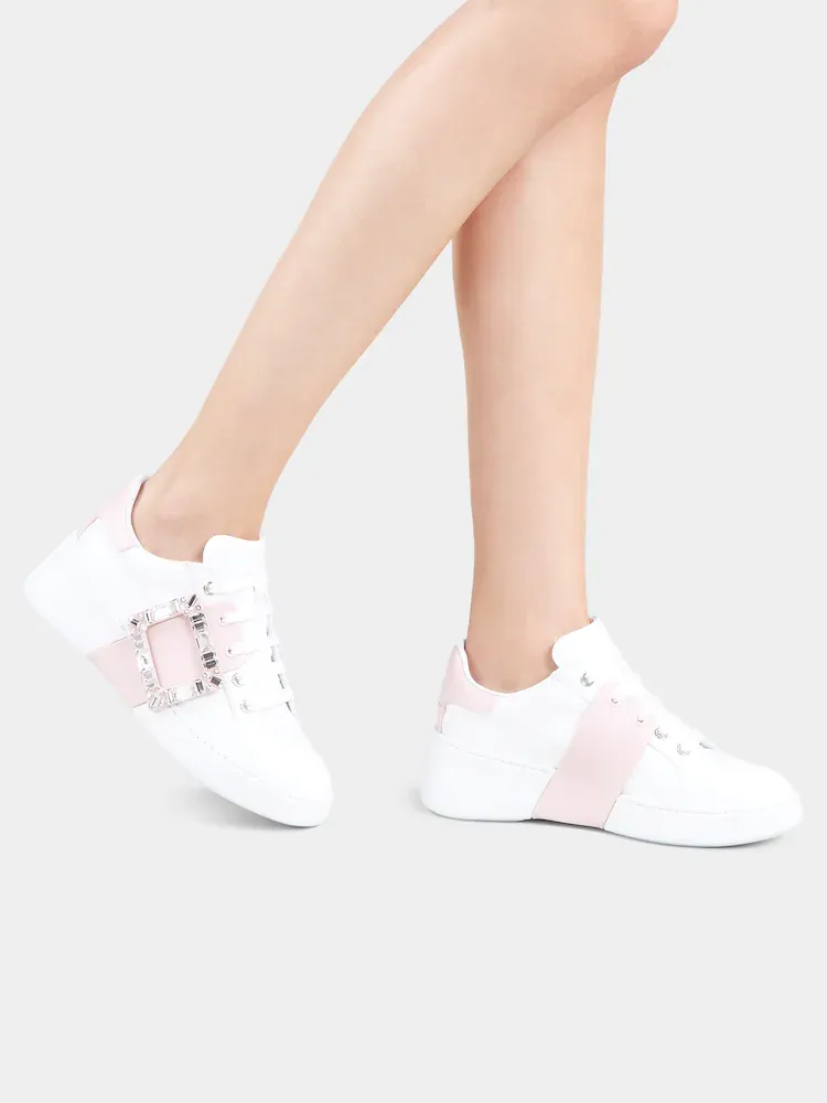 Viv' Skate Strass Buckle Sneakers