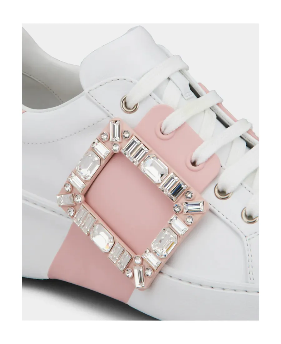 Viv' Skate Strass Buckle Sneakers