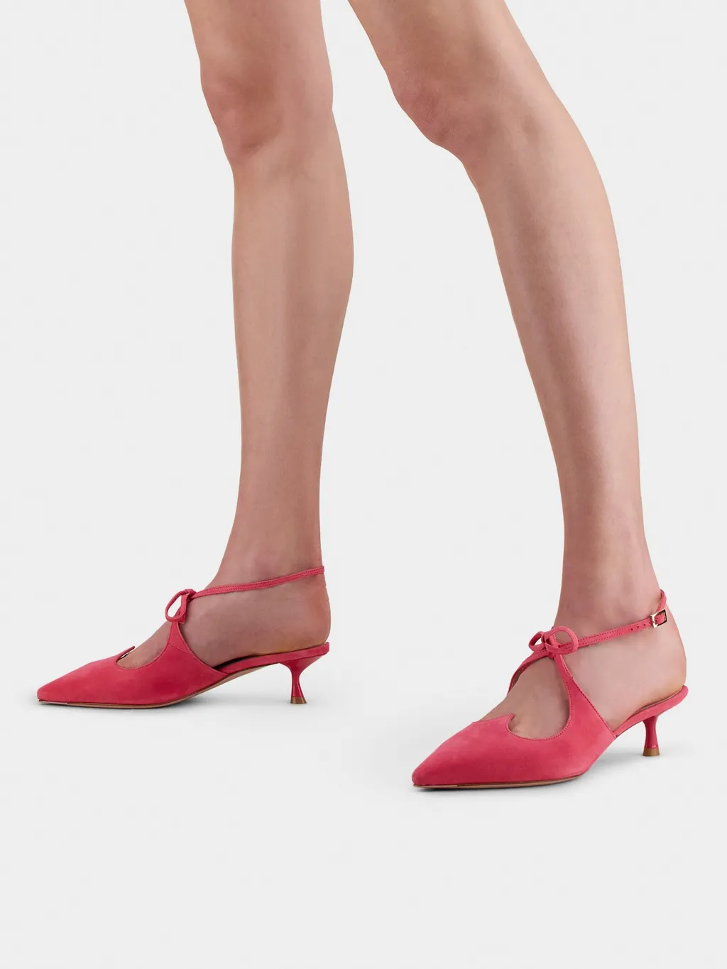I Love Vivier Bow Slingback Mules