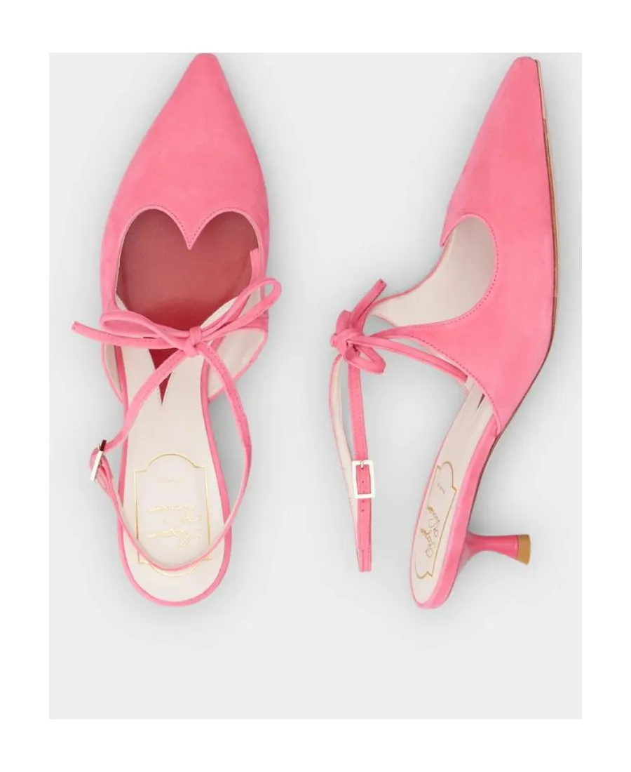 I Love Vivier Bow Slingback Mules