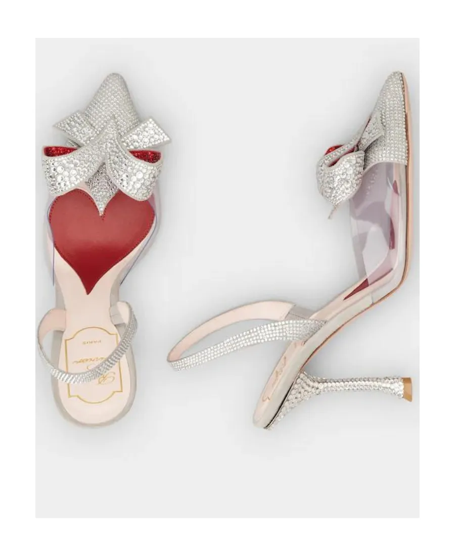 I Love Vivier Bow Embellished Pumps
