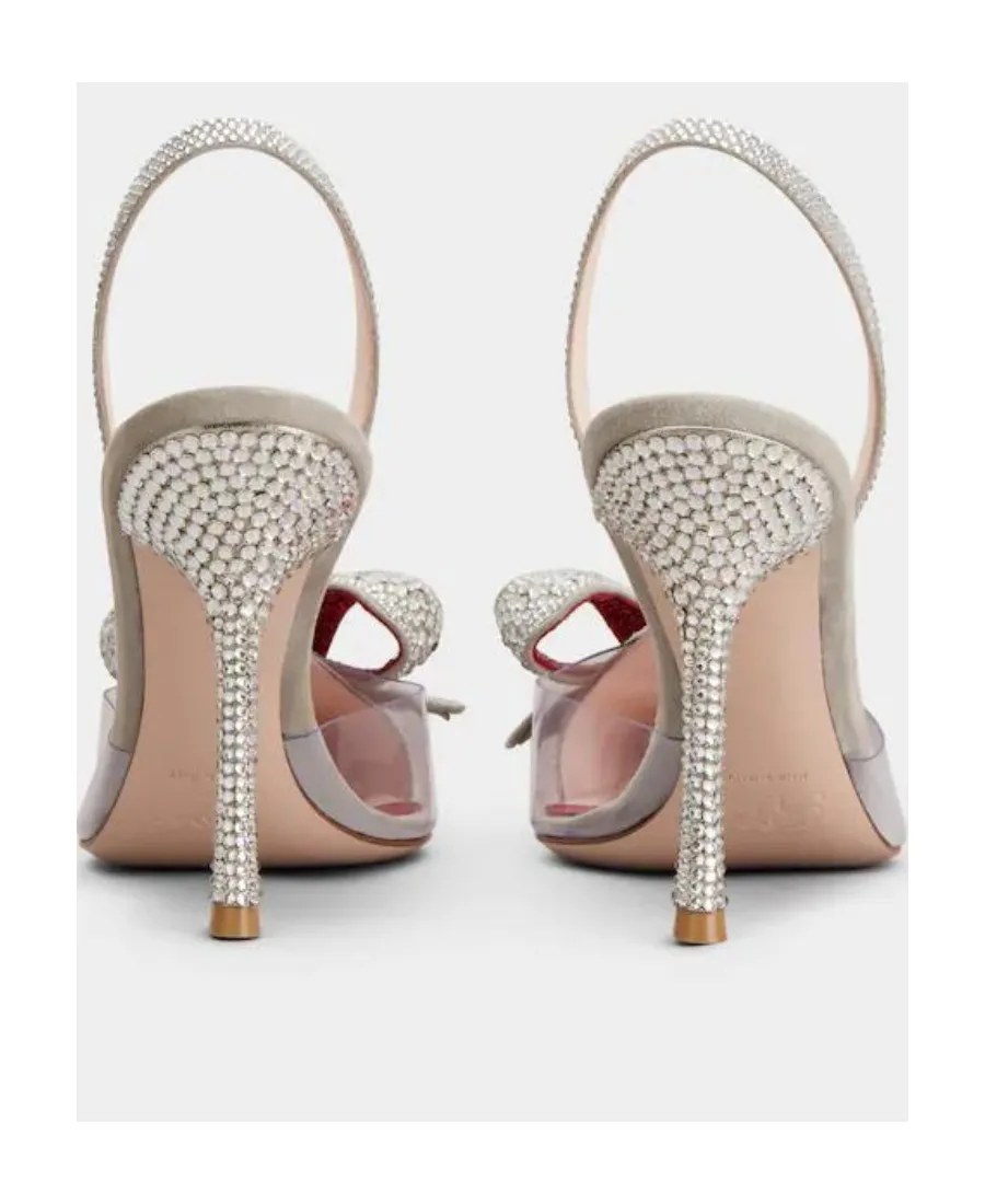 I Love Vivier Bow Embellished Pumps