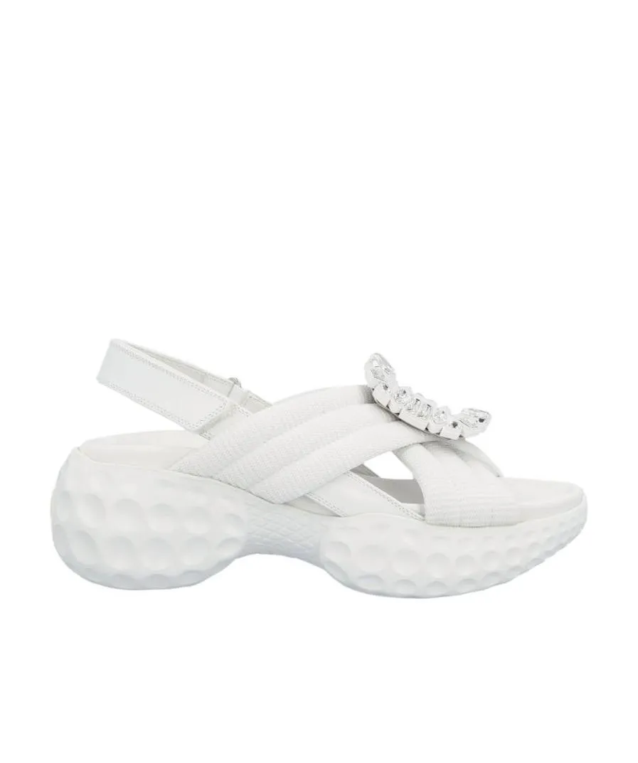 Embellished Buckle Sandals