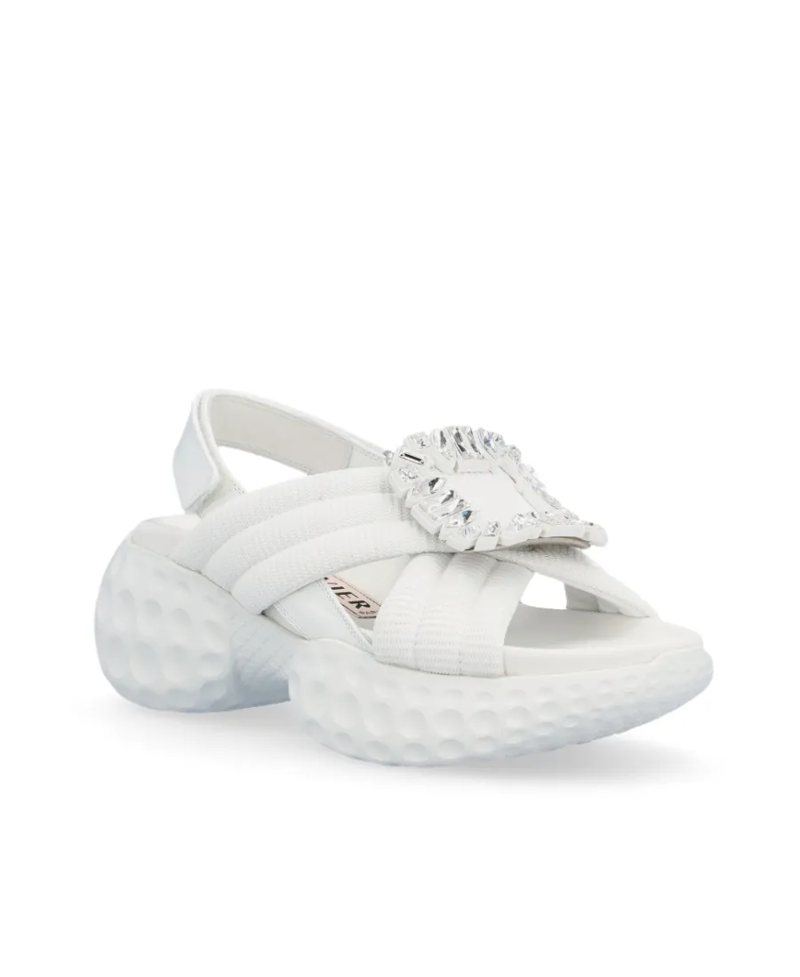 Embellished Buckle Sandals