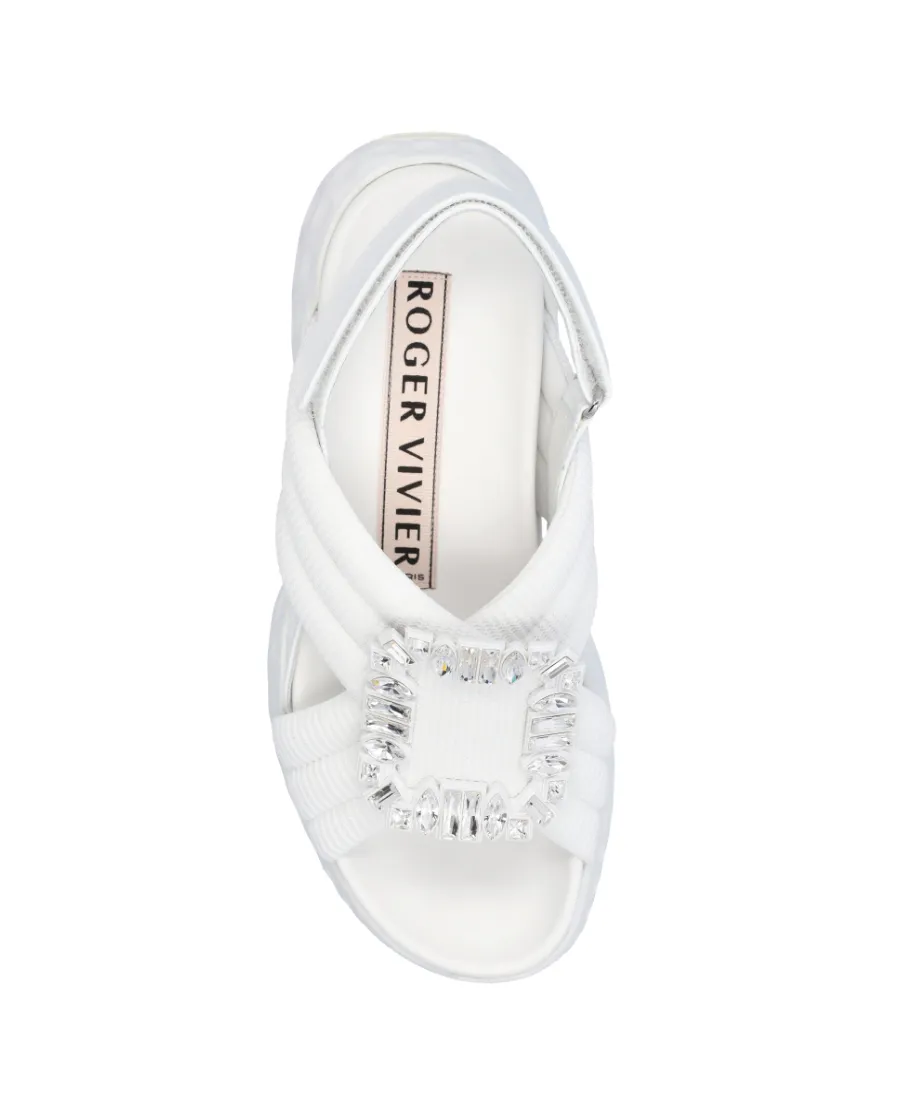 Embellished Buckle Sandals