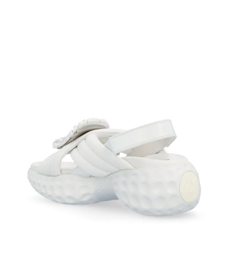 Embellished Buckle Sandals