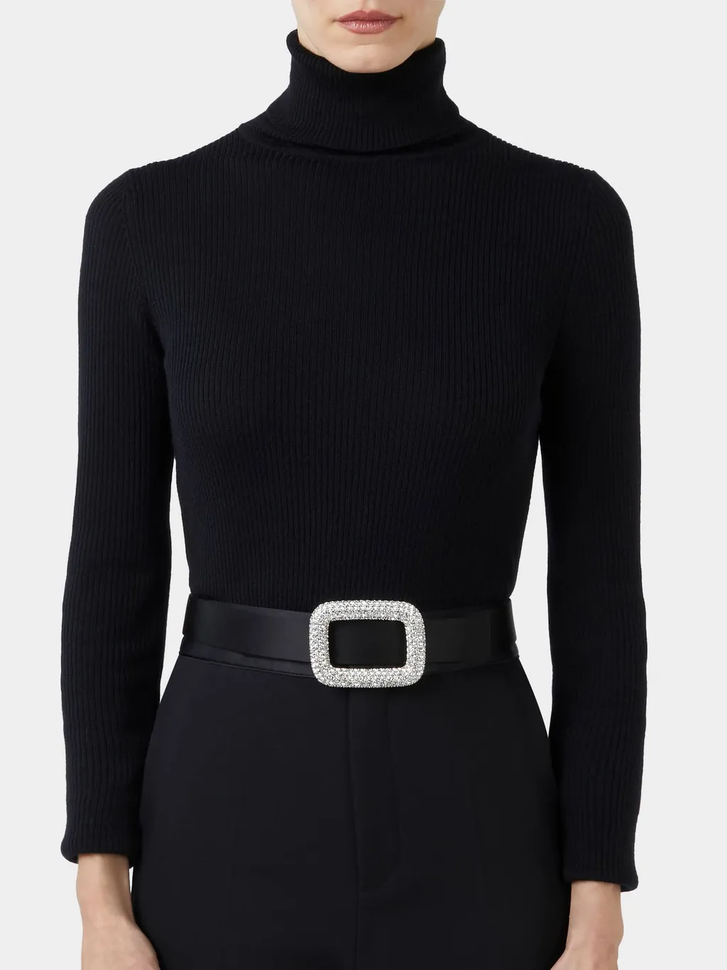 Viv' Choc Embellished Buckle Belt