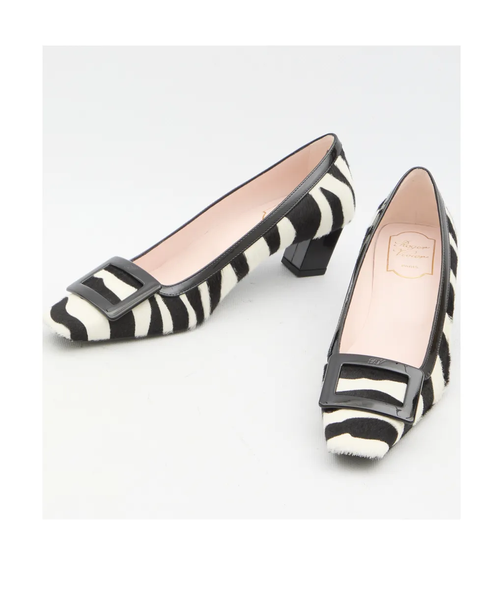 Belle Vivier Pony Pumps