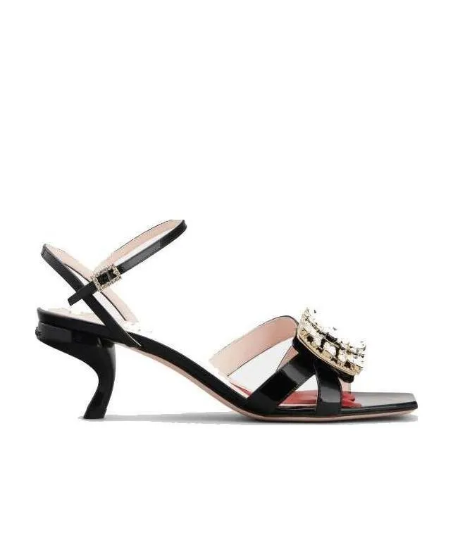 Logo High-Heeled Sandals