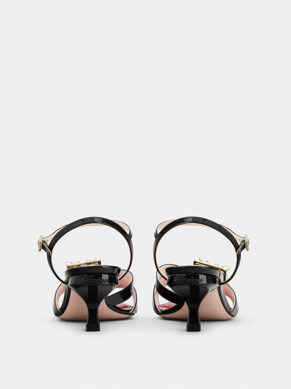 Logo High-Heeled Sandals