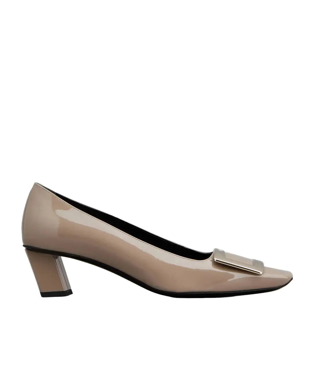 Belle Vivier Buckle Pumps