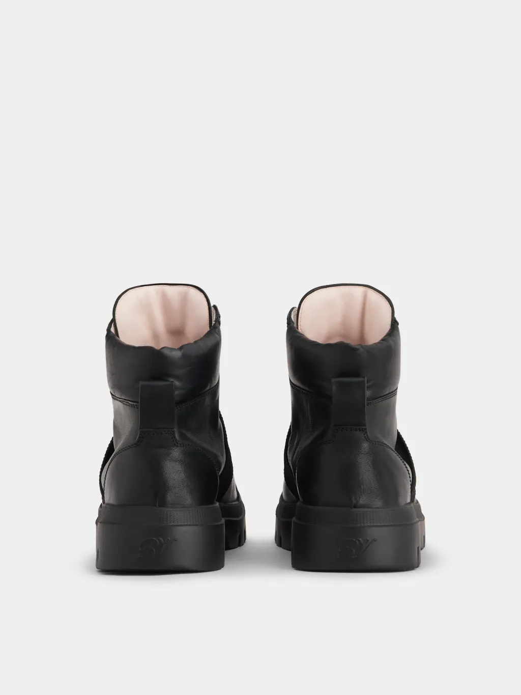Tie Buckle Boots