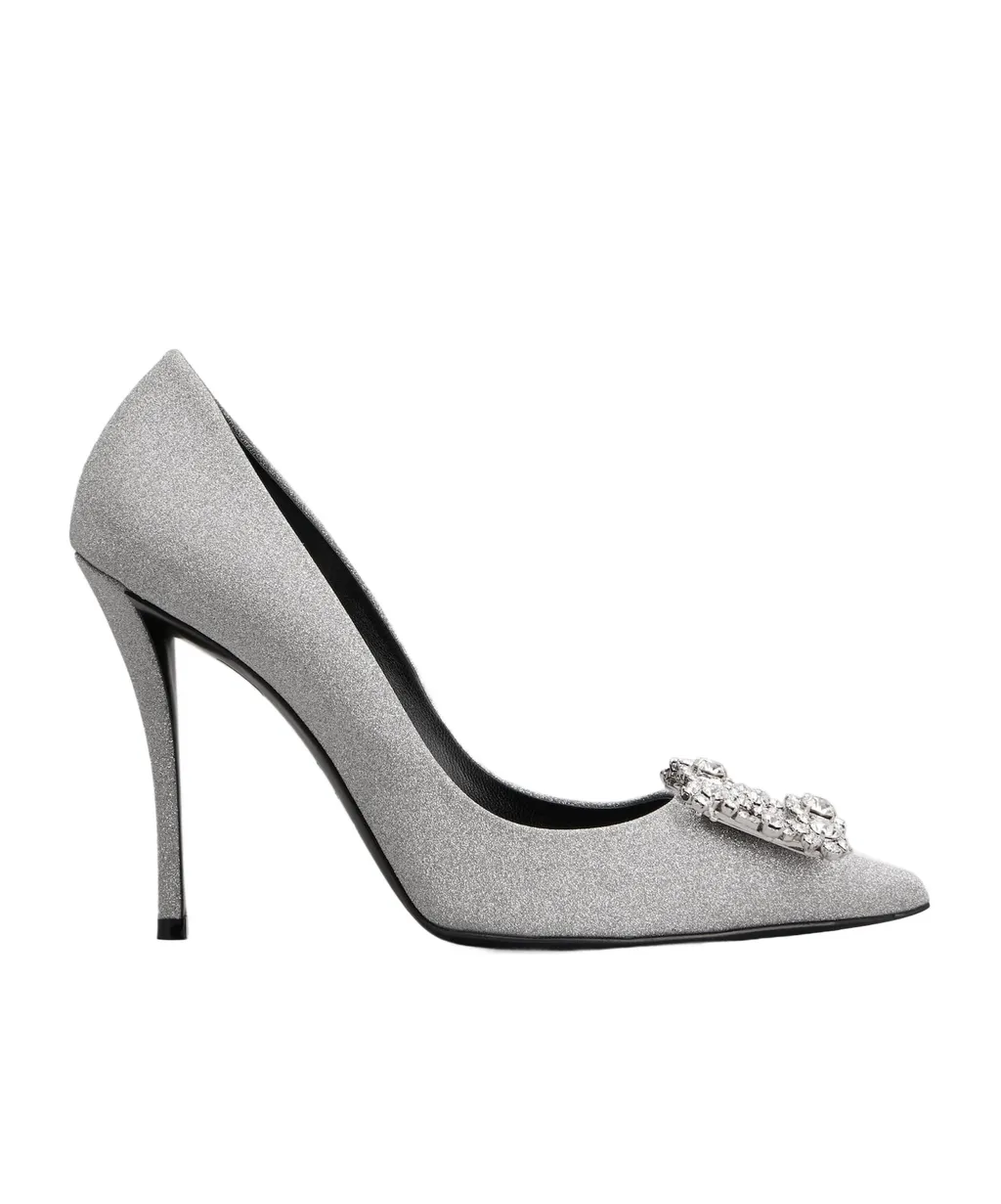 Flower Strass Heels