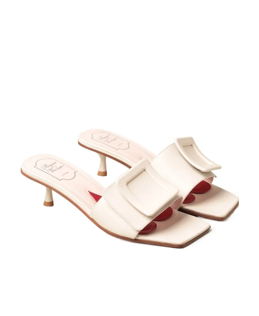 Square Toe High Heel Sandals