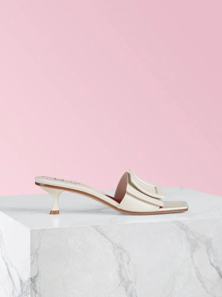 Square Toe High Heel Sandals