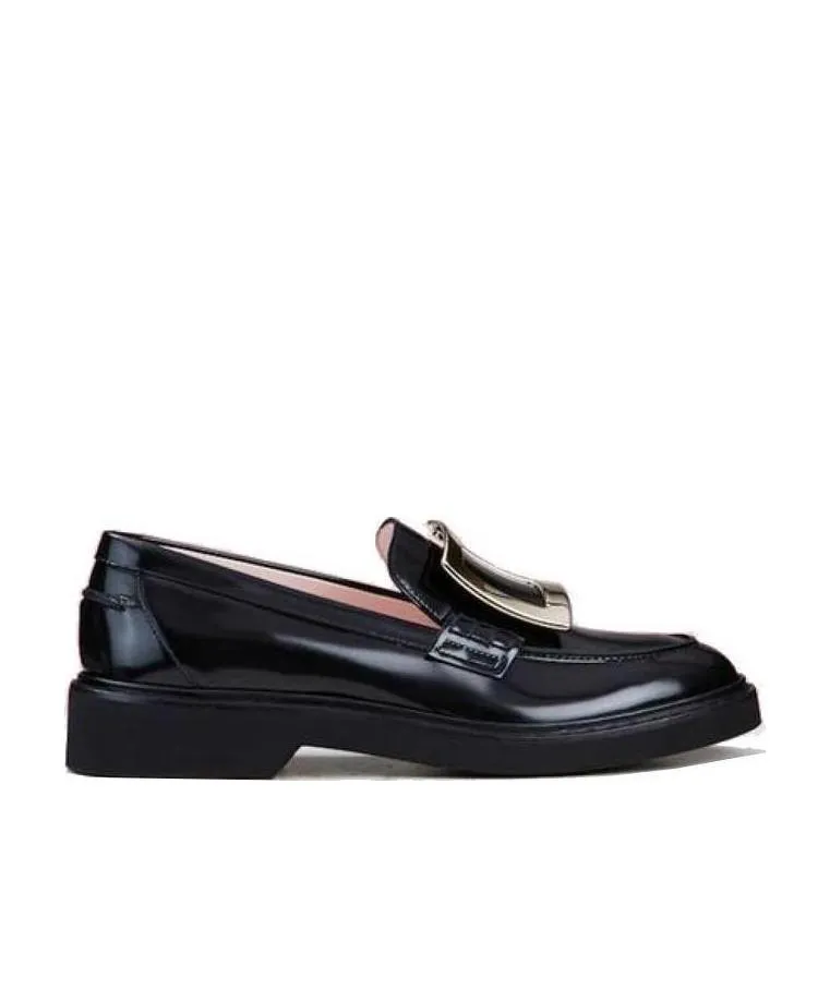 Viv' Rangers Buckle Embellished Loafers