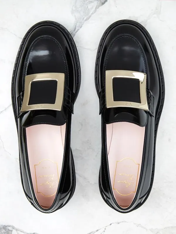 Viv' Rangers Buckle Embellished Loafers