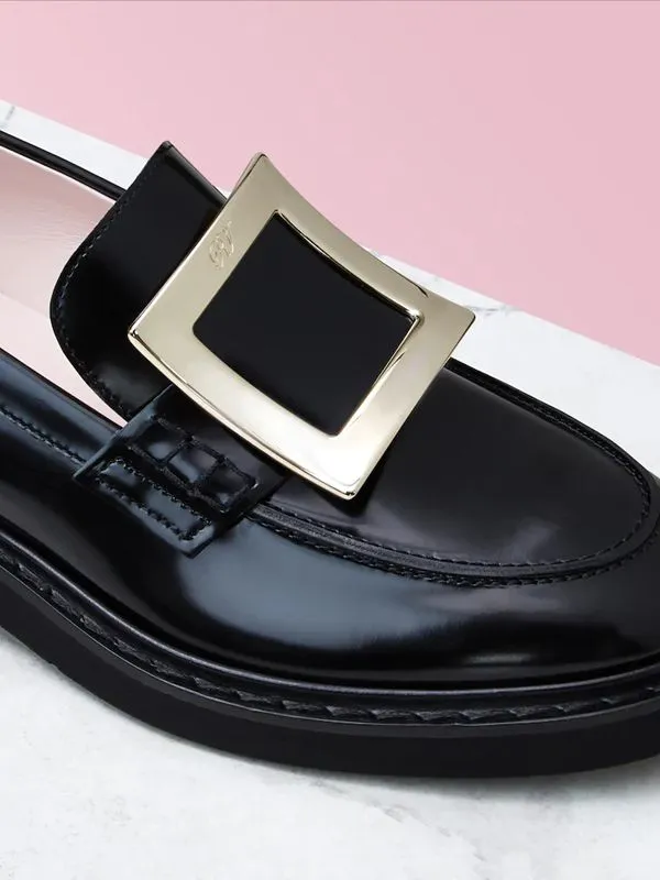 Viv' Rangers Buckle Embellished Loafers