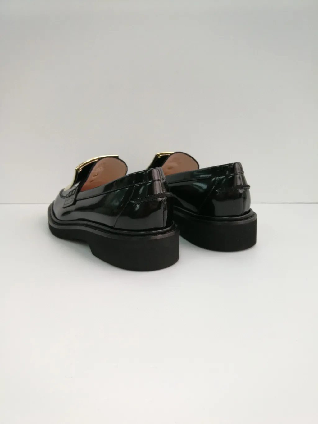 Viv' Rangers Buckle Embellished Loafers
