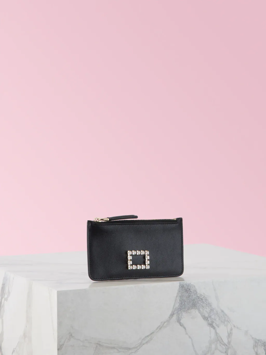 Rhinestone-Embellished Wallet