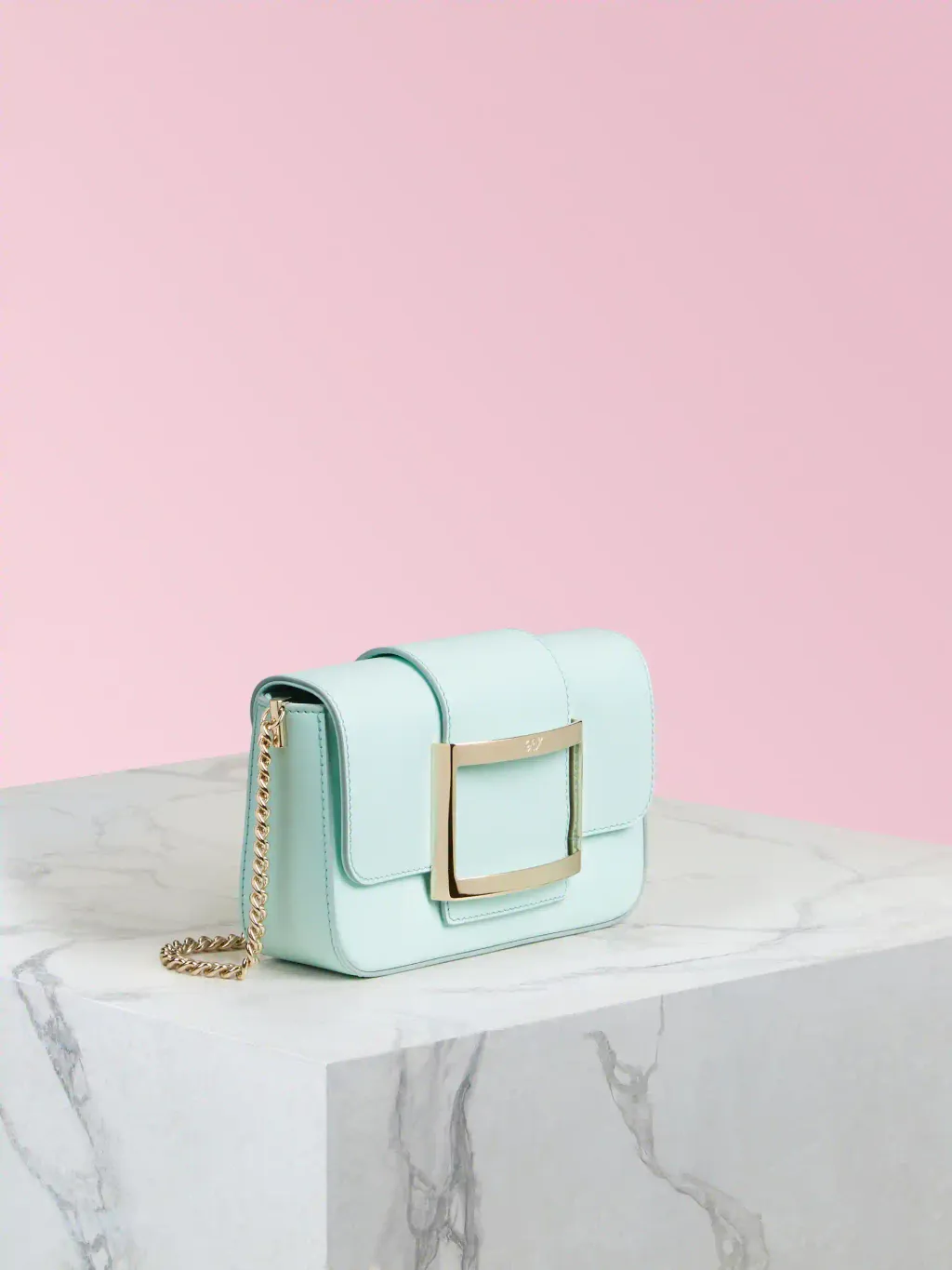 Logo Buckle Shoulder Bag