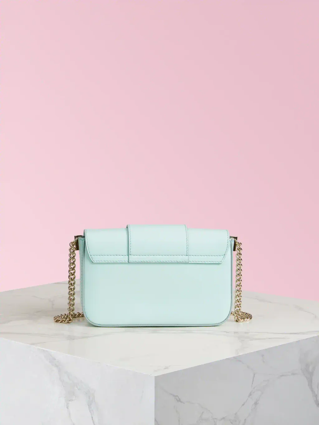 Logo Buckle Shoulder Bag