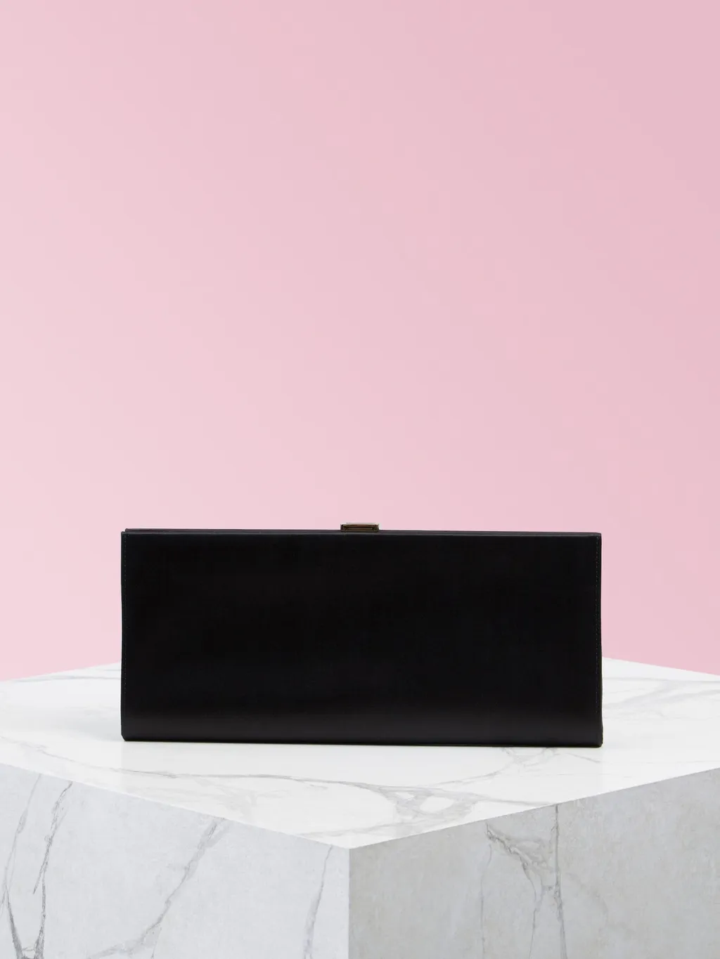 Buckle Embellished Clutch Bag