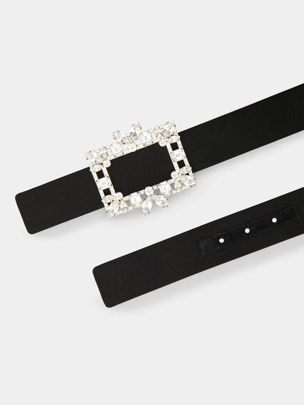 Broche Vivier Diamond Buckle Belt