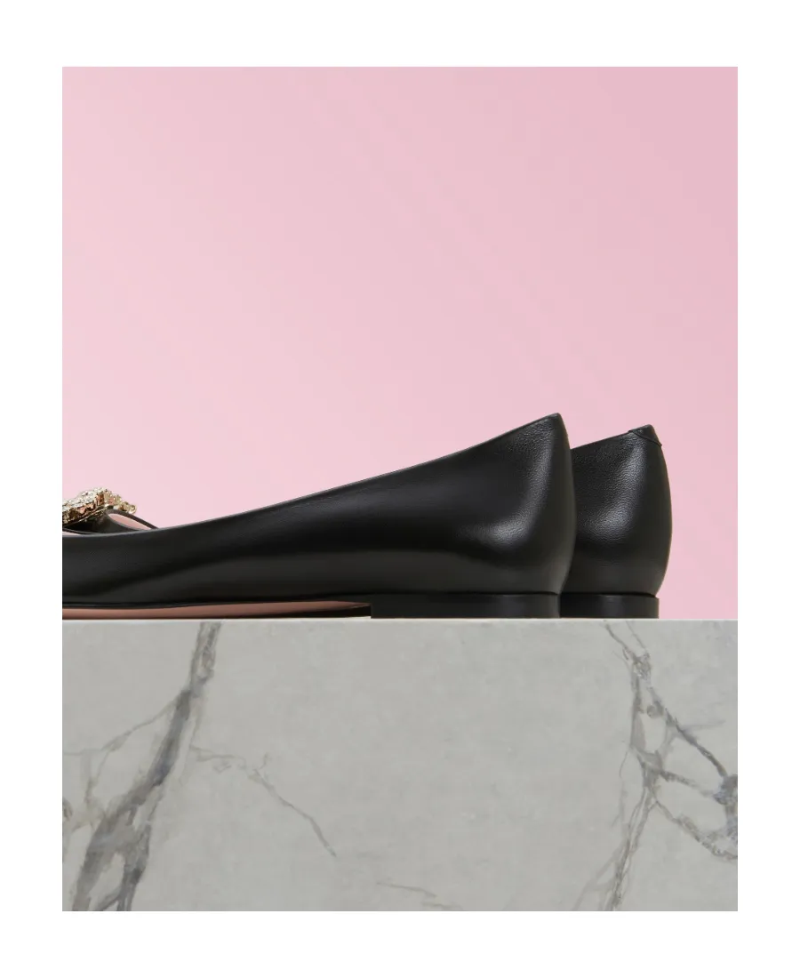 Floral Diamond Ballet Shoes