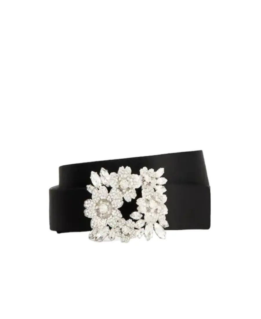 Bouquet Strass Versailles Diamond Buckle Belt
