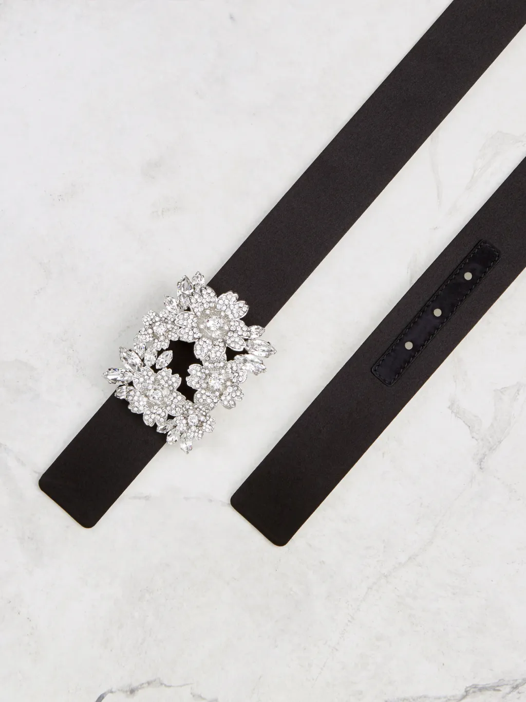 Bouquet Strass Versailles Diamond Buckle Belt
