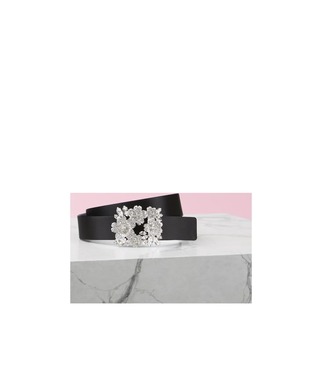 Bouquet Strass Versailles Diamond Buckle Belt