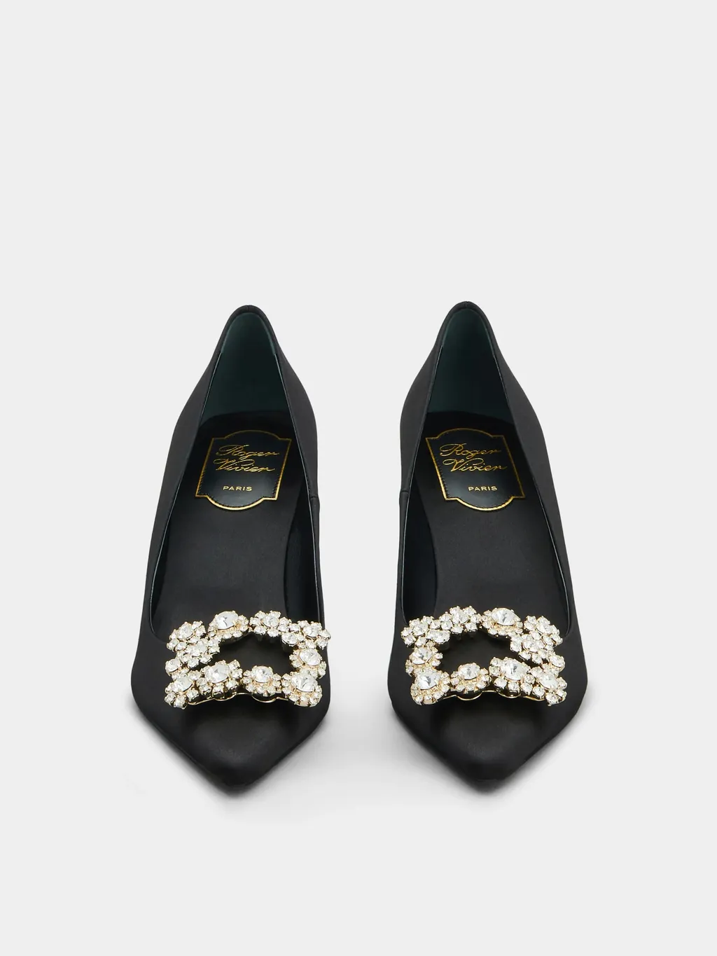 Embellished Pointed Toe Pumps