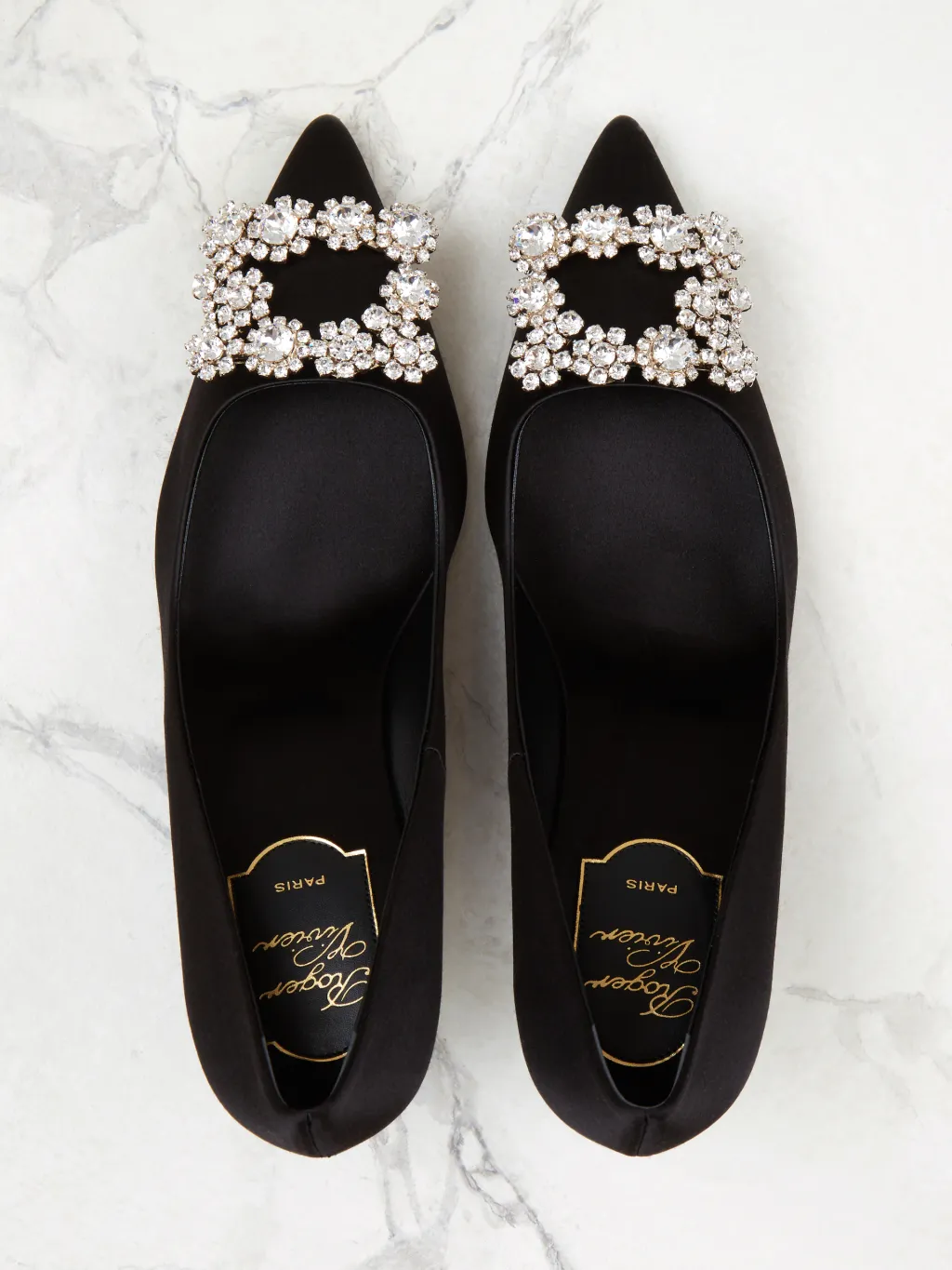 Embellished Pointed Toe Pumps