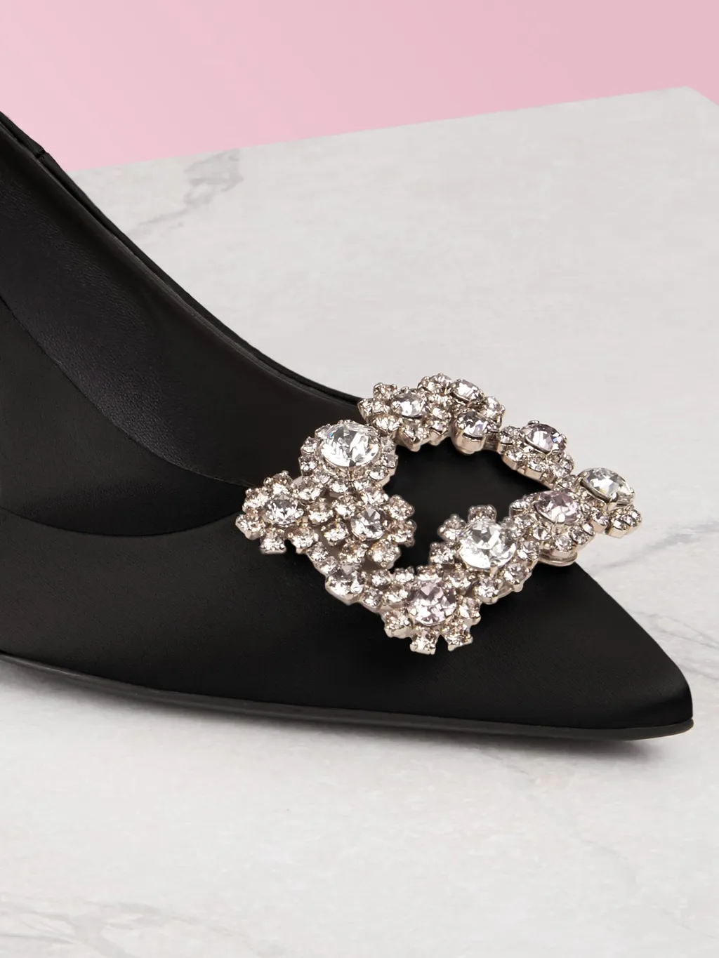 Embellished Pointed Toe Pumps