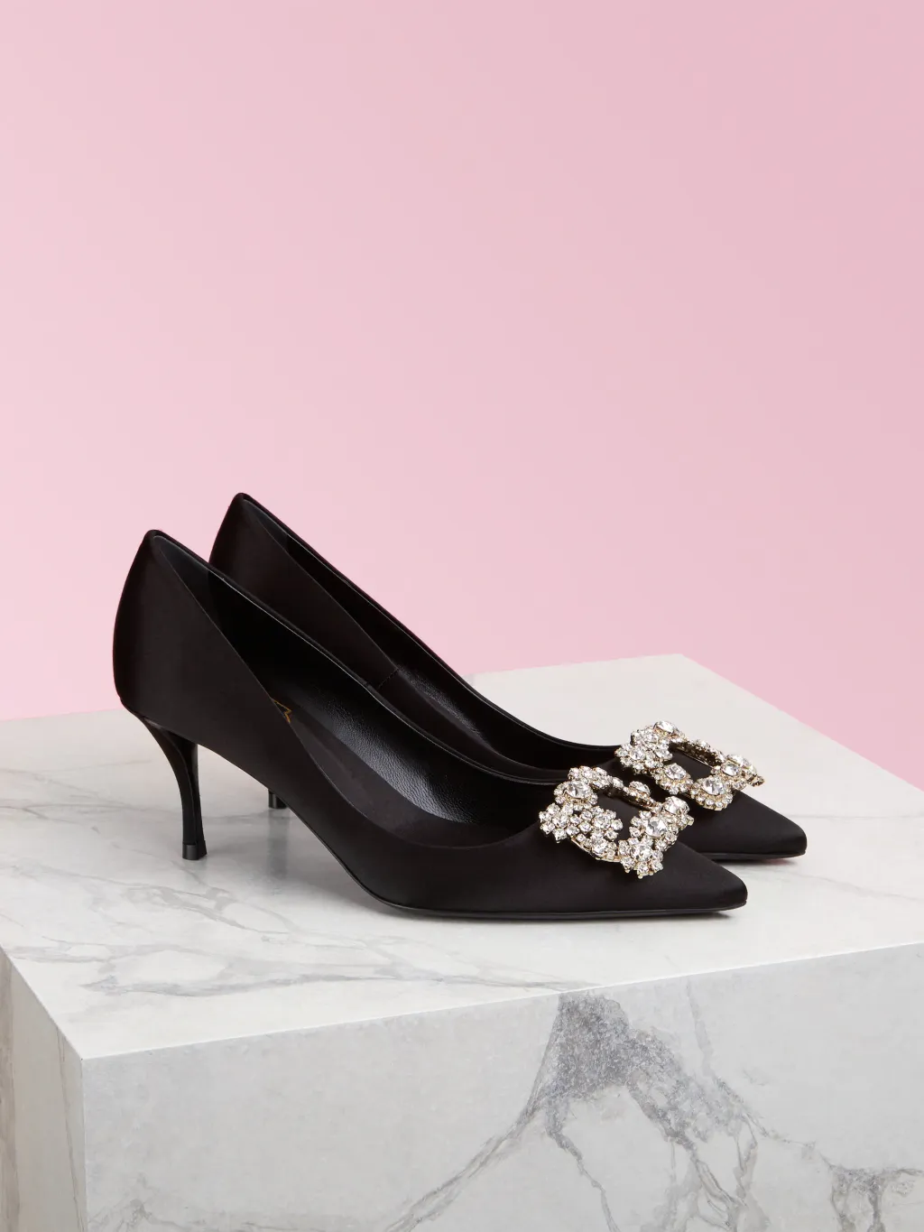 Embellished Pointed Toe Pumps