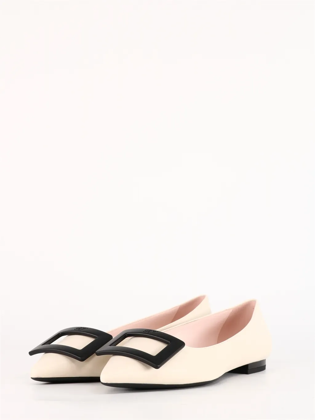 Gommettine Pointed-Toe Flat Shoes