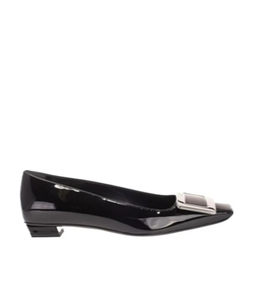 Belle Buckled Ballerina Flats