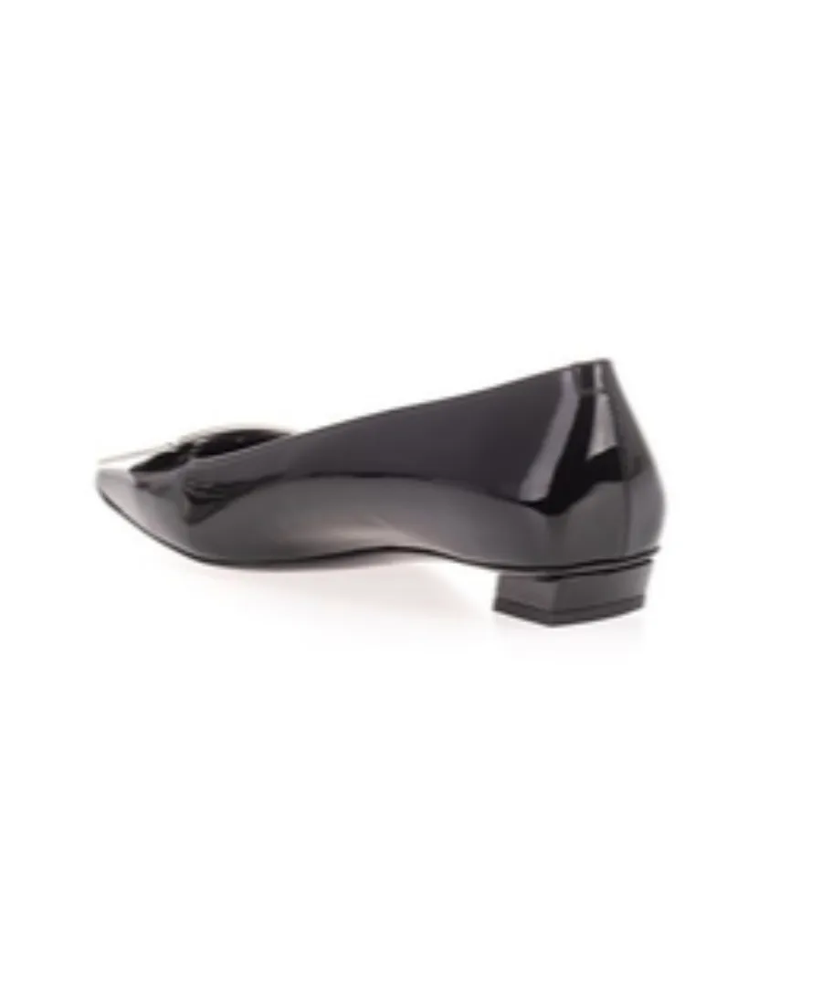 Belle Buckled Ballerina Flats
