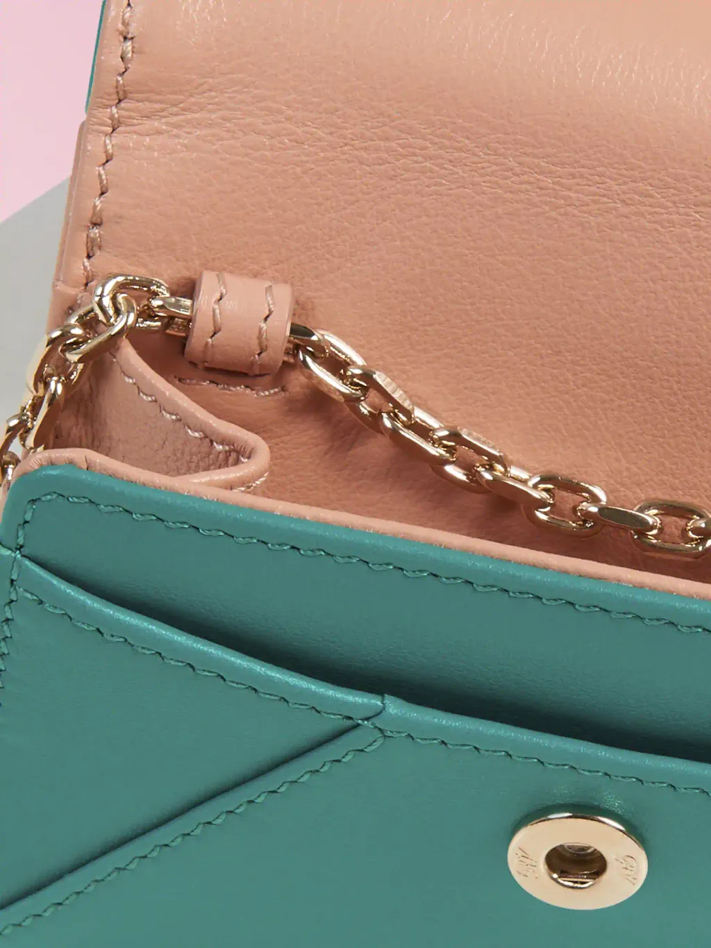 Buckle Chain-Link Wallet
