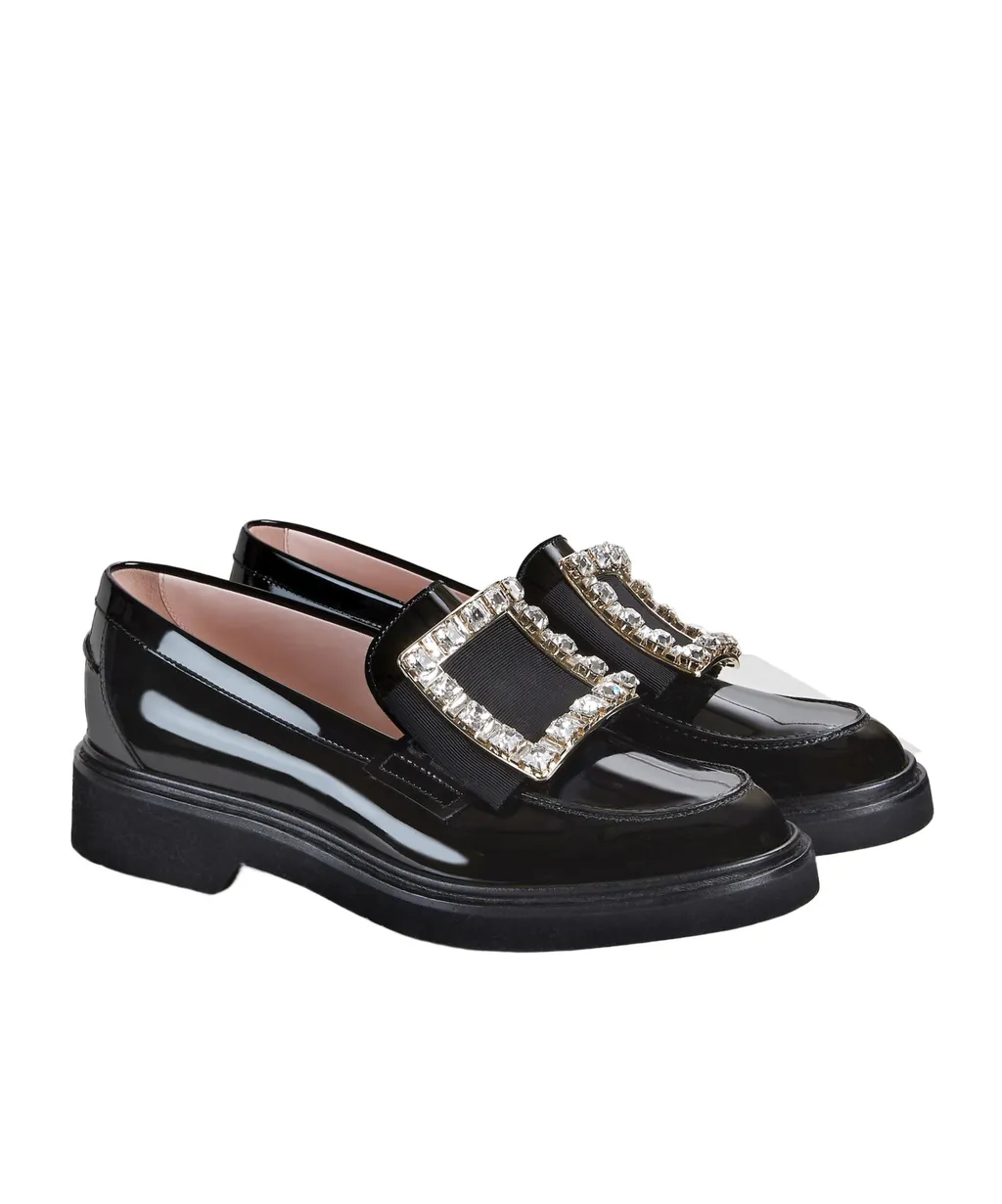 Embellished Slip-On Loafers