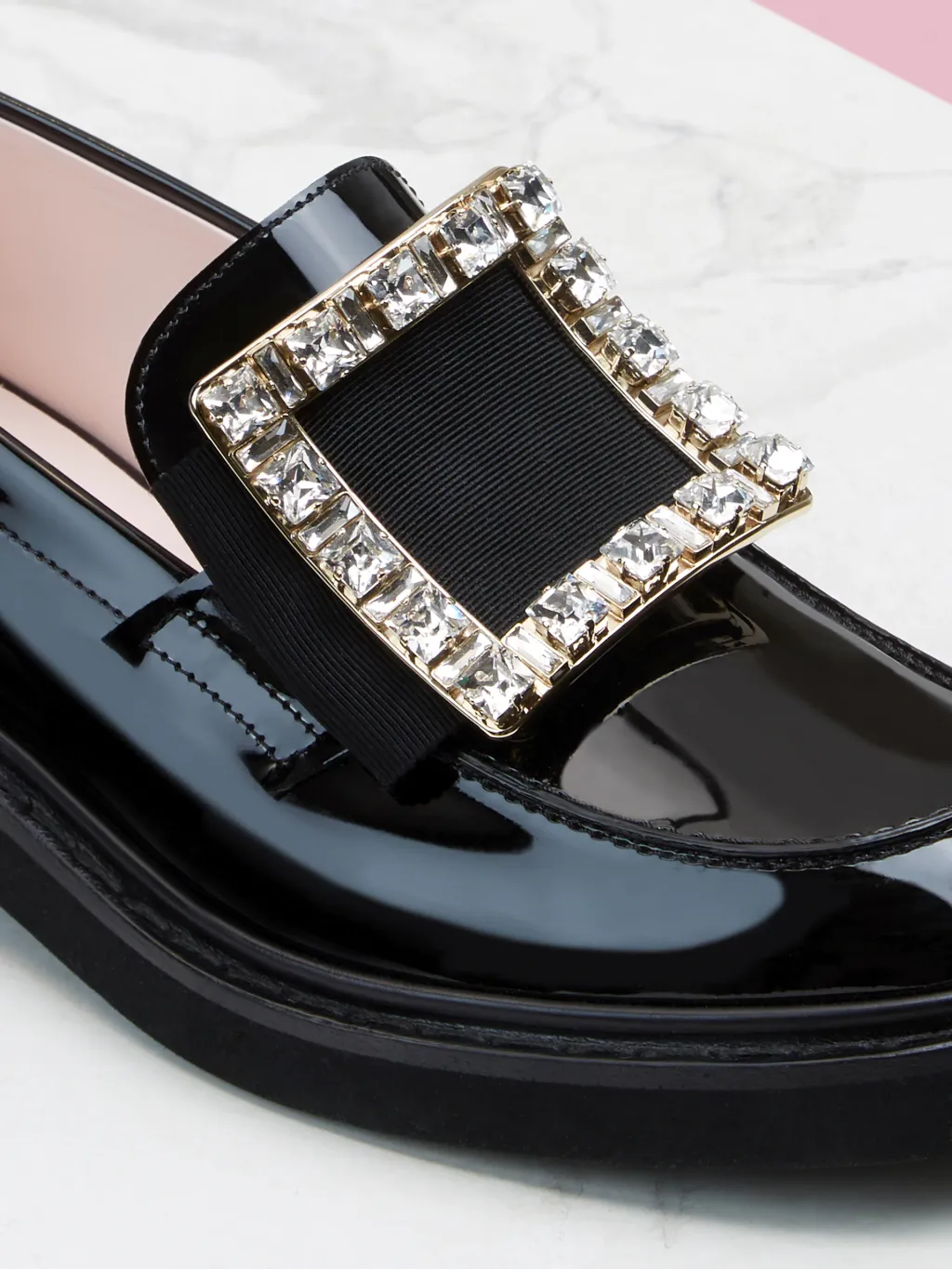 Embellished Slip-On Loafers