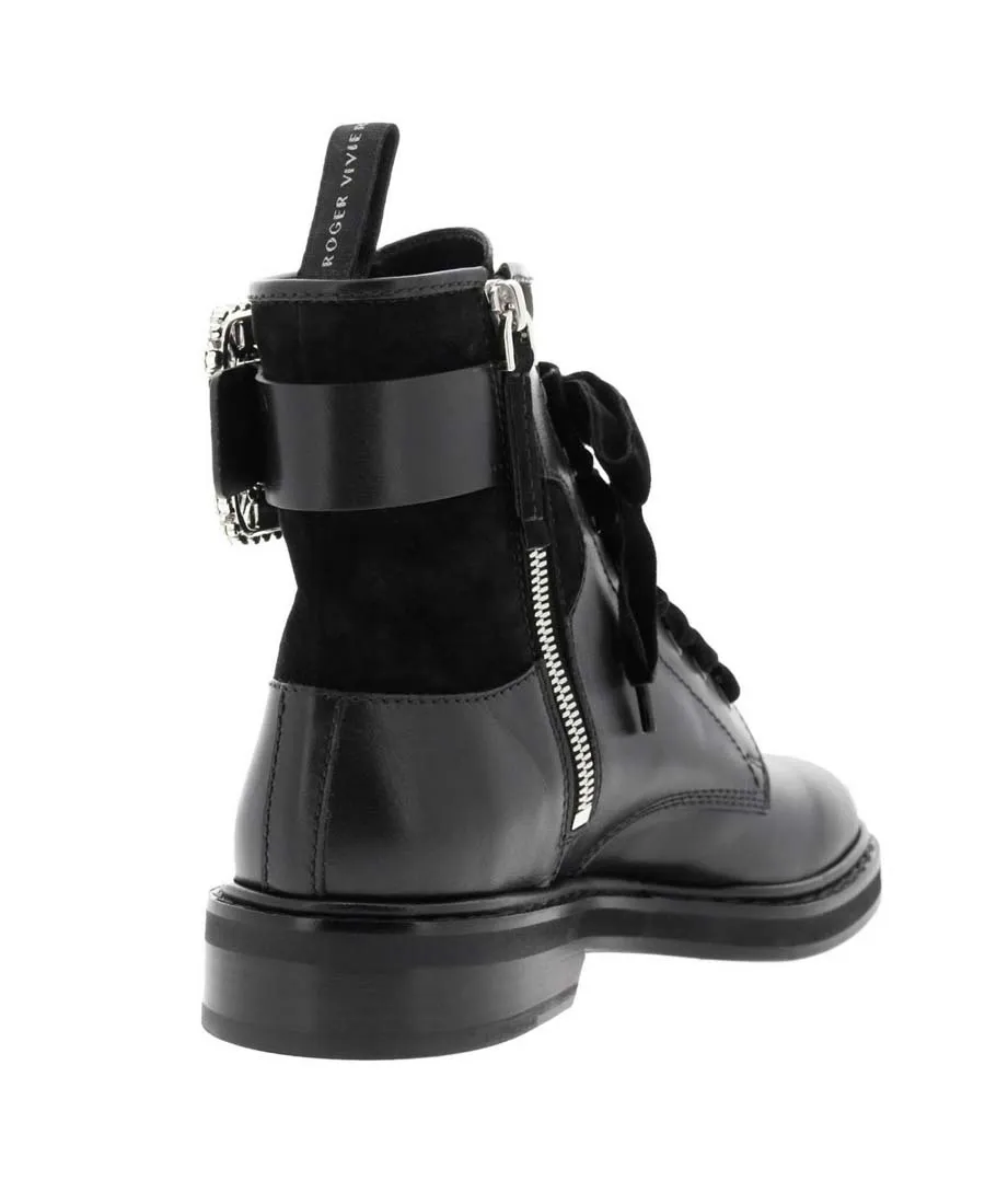 Rhinestone Ankle Boots