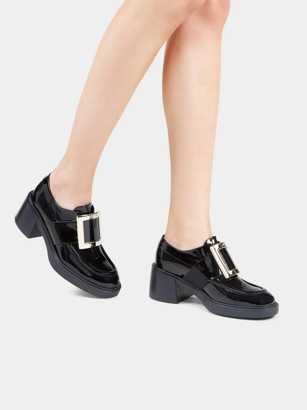 Viv' Rangers Block Heel Pumps
